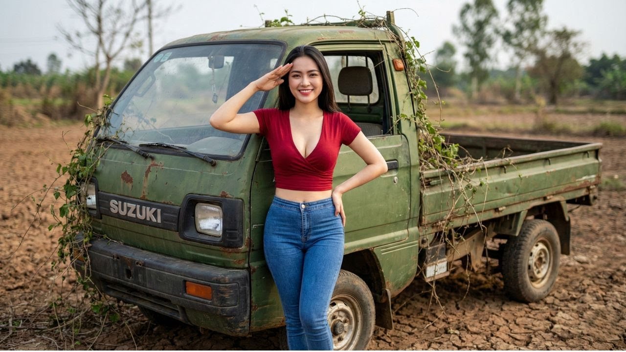 Finding My Dream ABANDONED Suzuki Carry! 🚜 First Start After Decades!