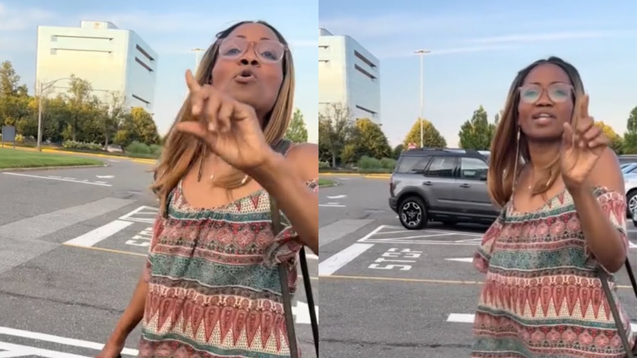 Young Women approached an older woman in the parking lot and learned quickly