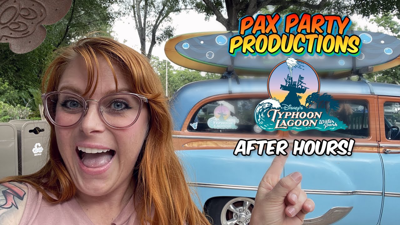 H20 Glow Party at Typhoon Lagoon!!!
