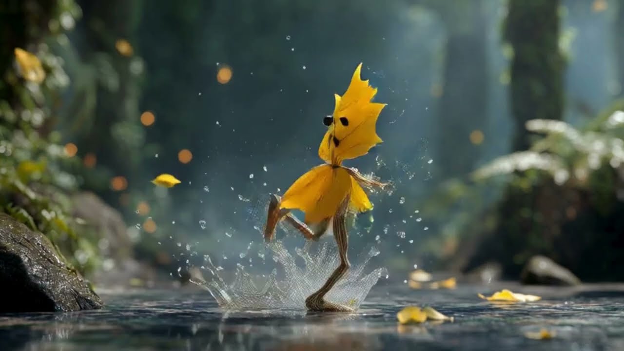 The Dancing Leaves of Nature I A Fantasy Tale of Harmony and Peace