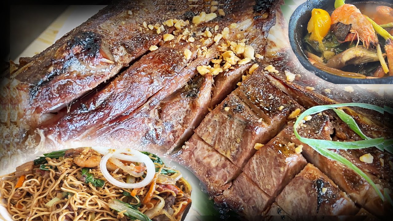 CHICKS NI OTIT TAGAYTAY... RESTO NI WILMA DOESNT... MASARAP ANG GRILLED TUNA PANGA AT PANCIT LUCBAN.