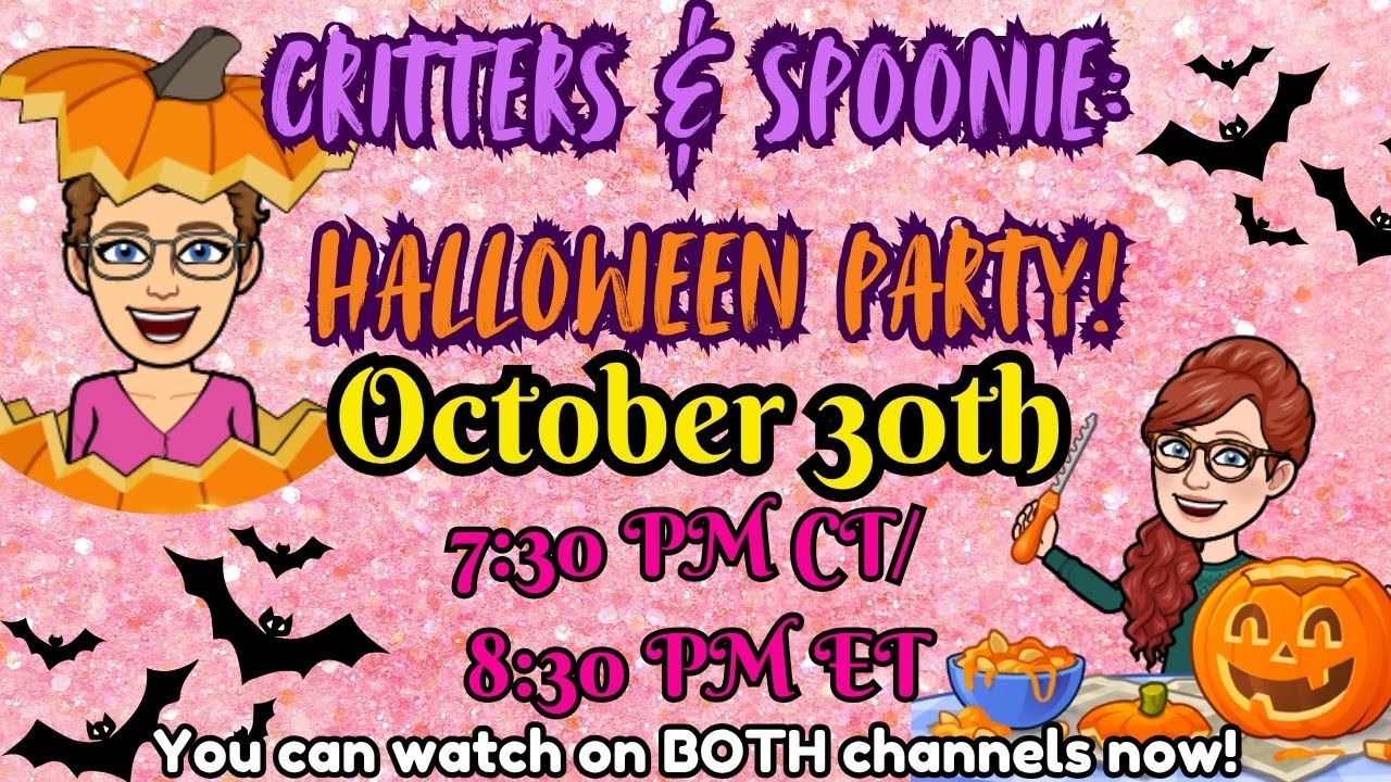Critter's & Spoonie: Halloween Party LIVE!