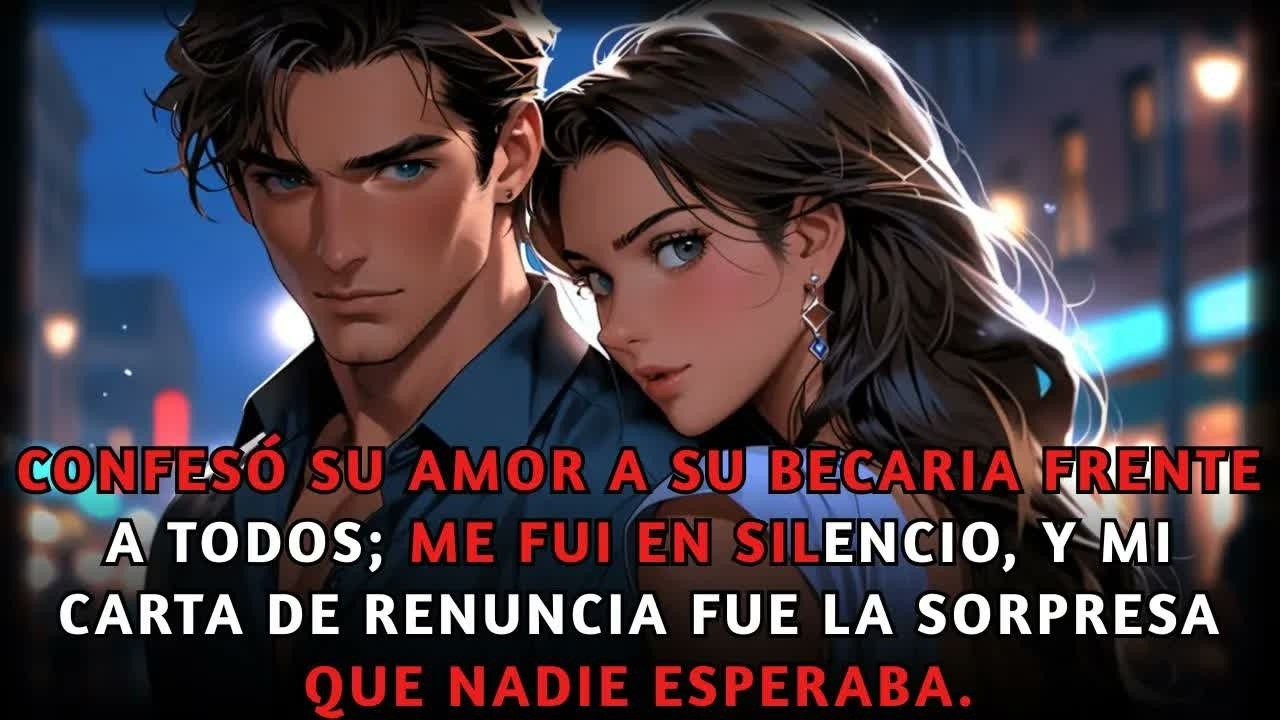 Confesó su amor a su becaria frente a todos; me fui en silencio, pero mi renuncia habló por mí.