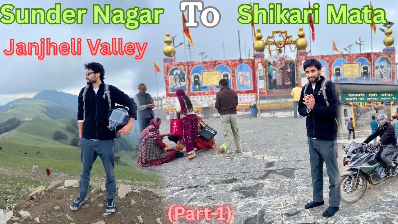 Sunder Nagar To Mata Shikari Devi Temple | Hidden Himachal Ride Via Bagsiad, Thunag & Janjehli |
