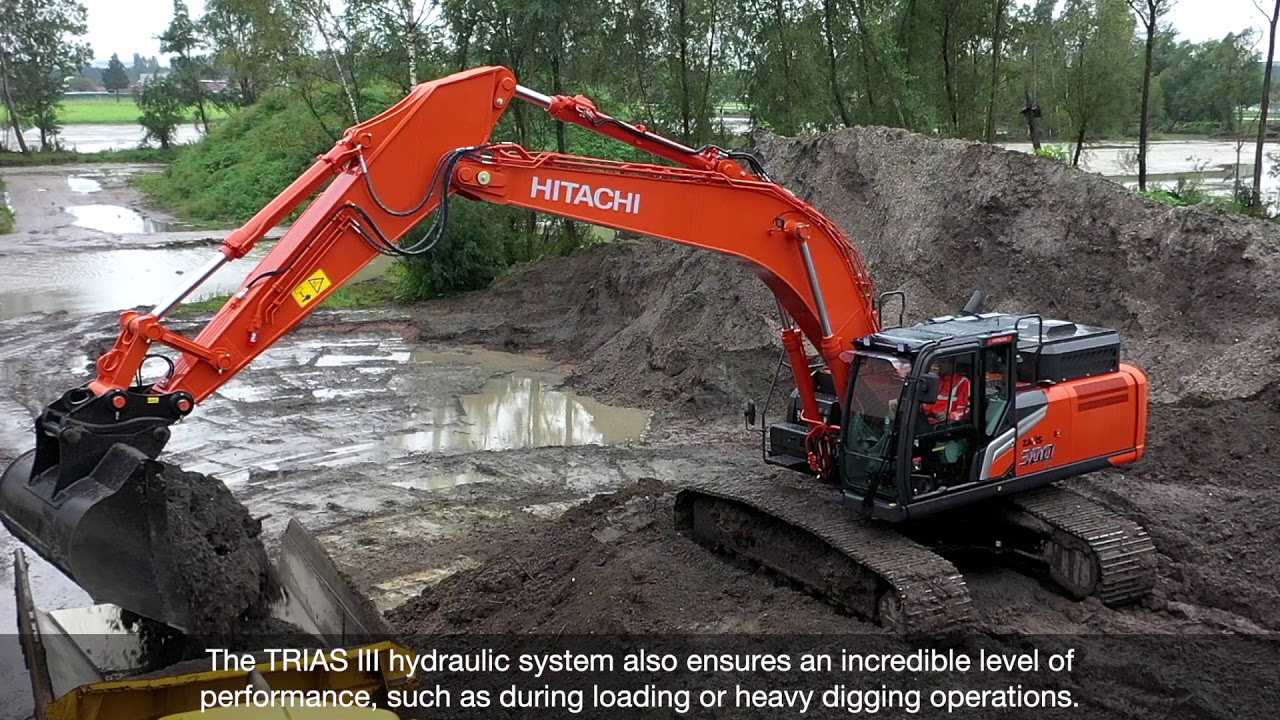 Hitachi Zaxis-7 Walk-round
