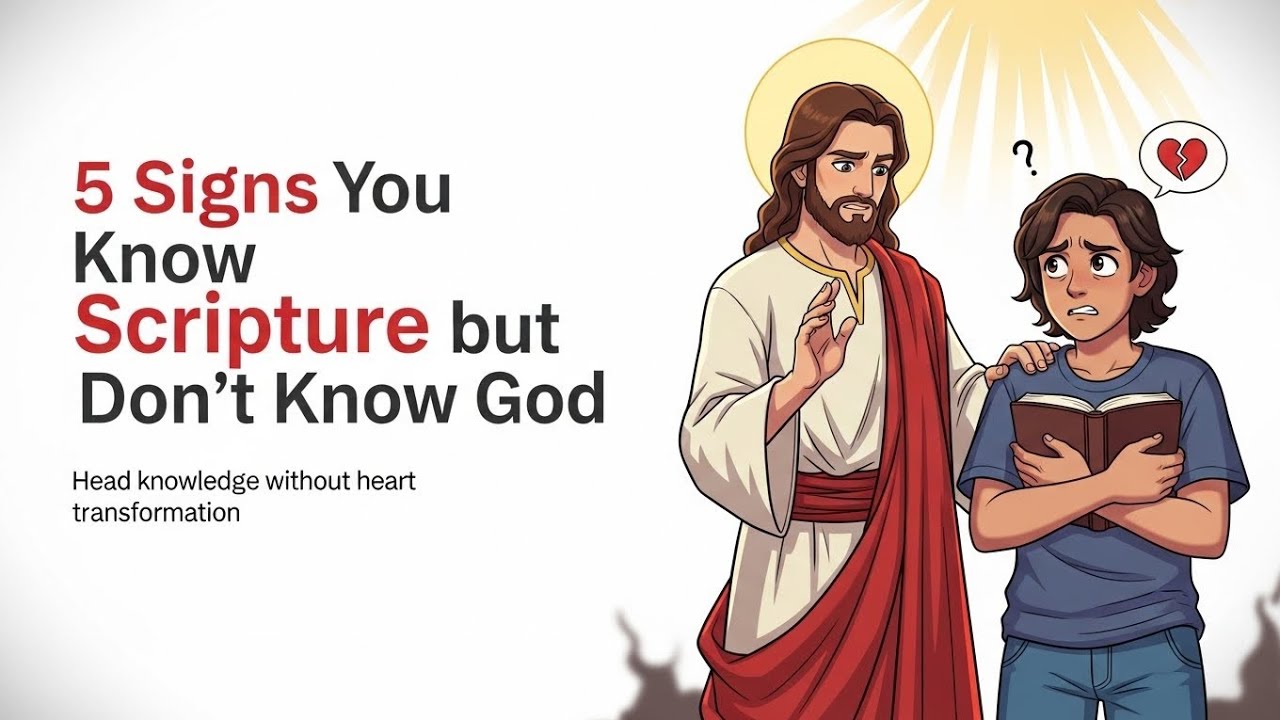 5 Signs You Know Scripture but Don’t Know God
