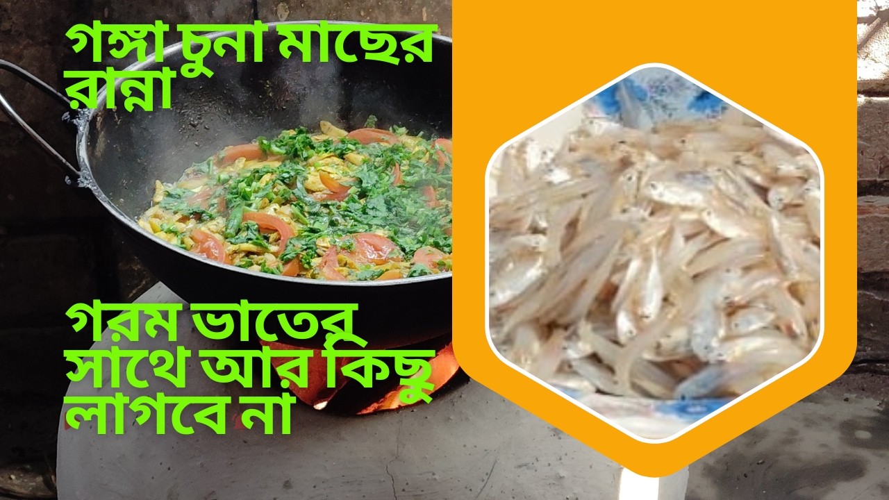 গঙ্গা চুনো মাছের রান্না গরম ভাতের সাথে আর কিছু লাগবে না ।। মোরোলা মাছের চচ্চড়ি