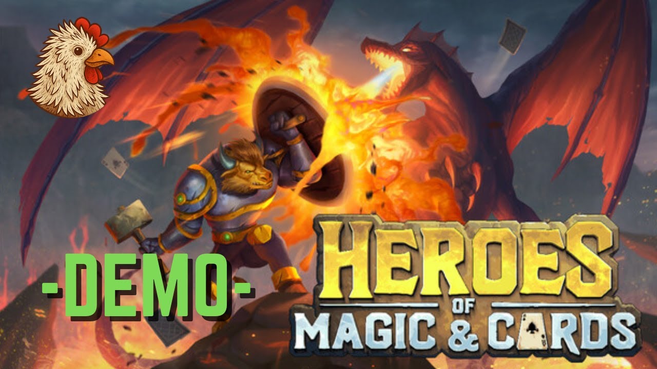 Minotaur Hero Smashing Baddies In This Roguelike Deck Builder | Heroes of Magic & Cards (Demo)