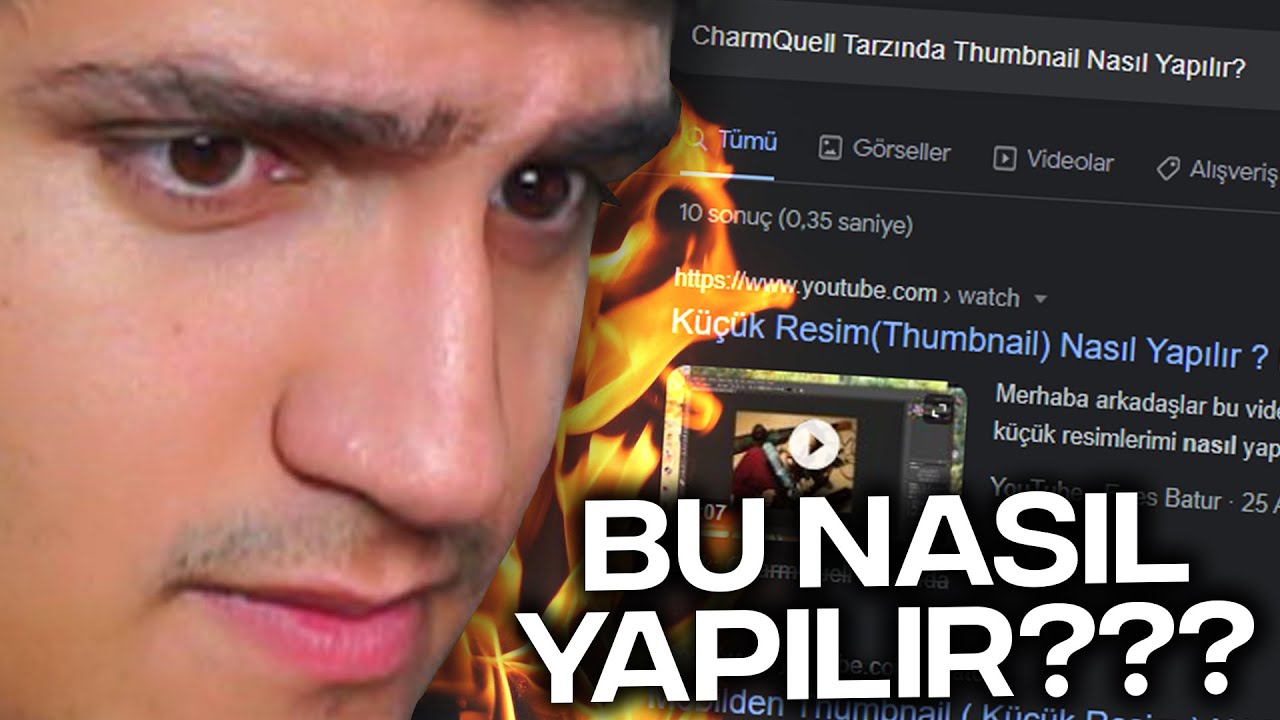 YouTuber'lar Thumbnaillerini Nasıl Yapıyor? | @CharmQuell