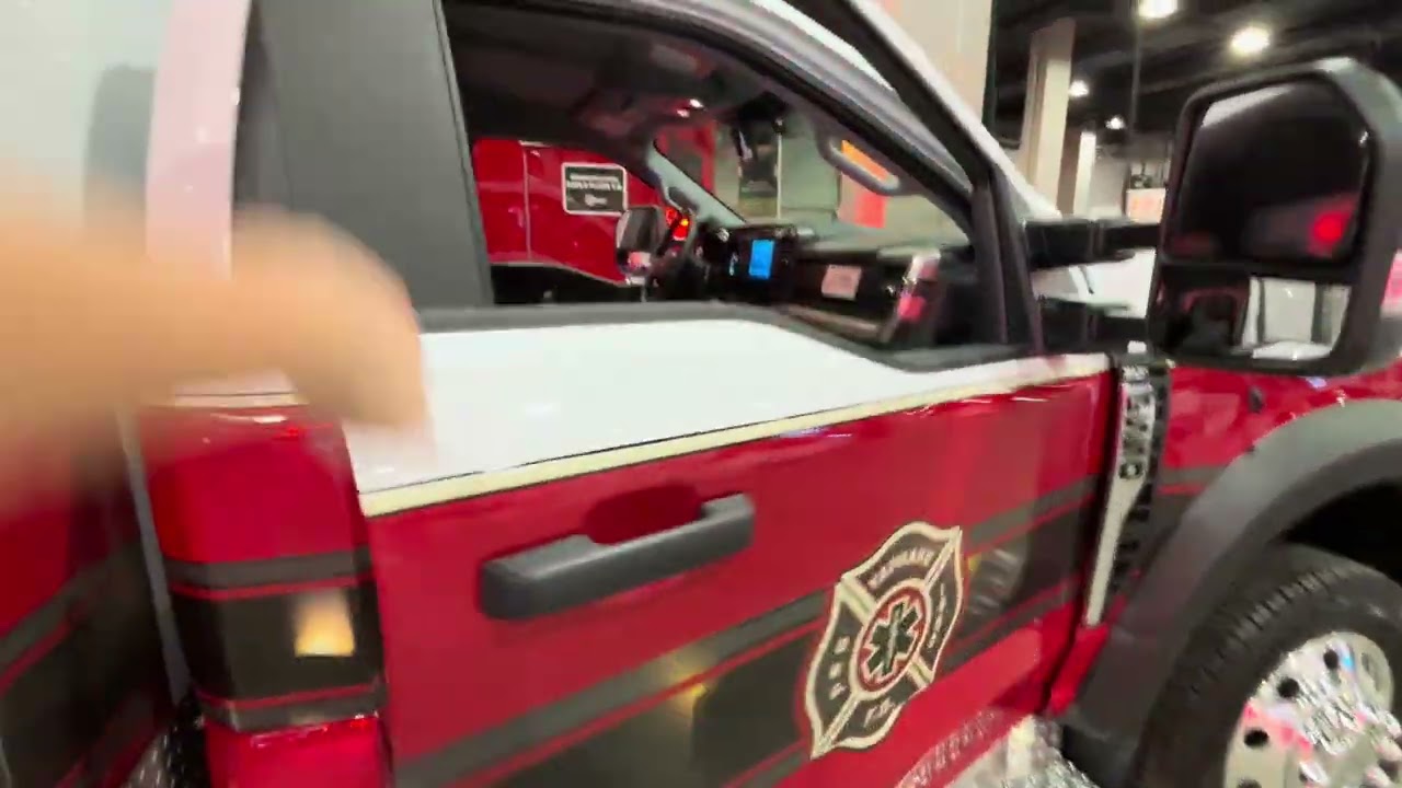 Yaphank Fire Department Brand New Ambulance 5-30-17 at the Long Island Fire Expo 1/31/26