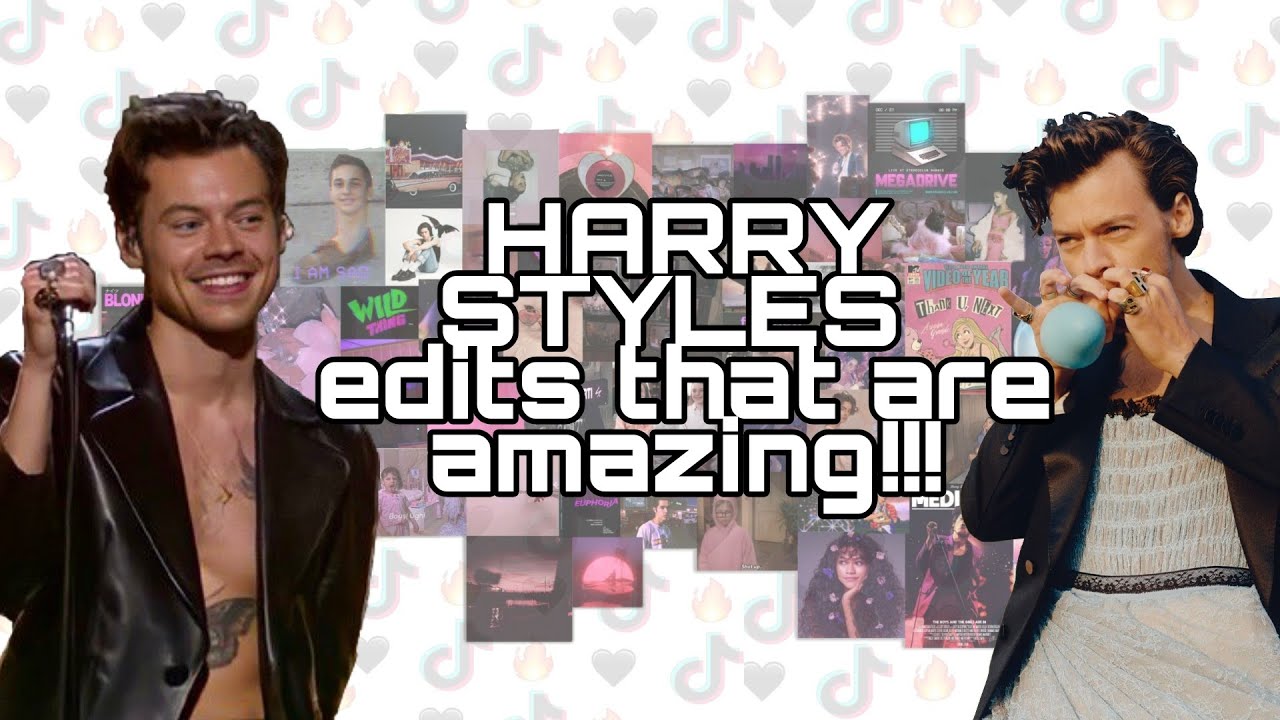 harry styles tiktok edits that are ART.