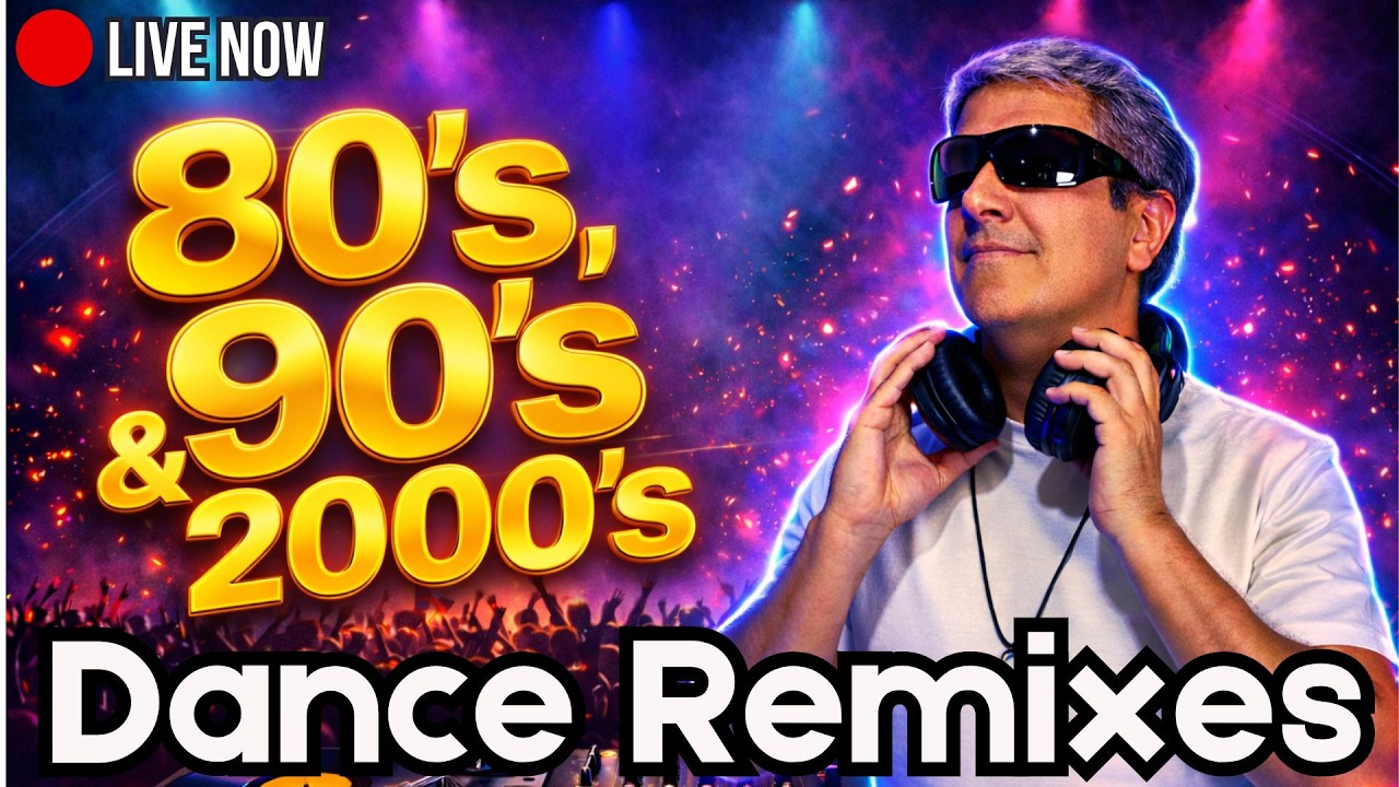 🔊🔥 LIVE NOW - DANCE REMIXES - DJ ACACIO Tocando SÓ CLÁSSICOS   🎧🔥