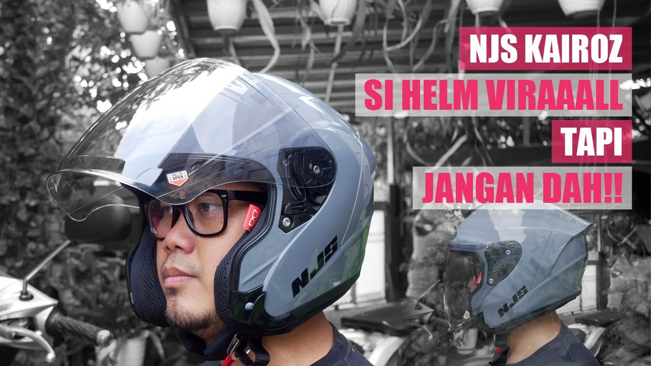Nih Helm Yang Lagi Viral, Tonton Dulu Sebelum Membeli, Dari Pada Nyesel