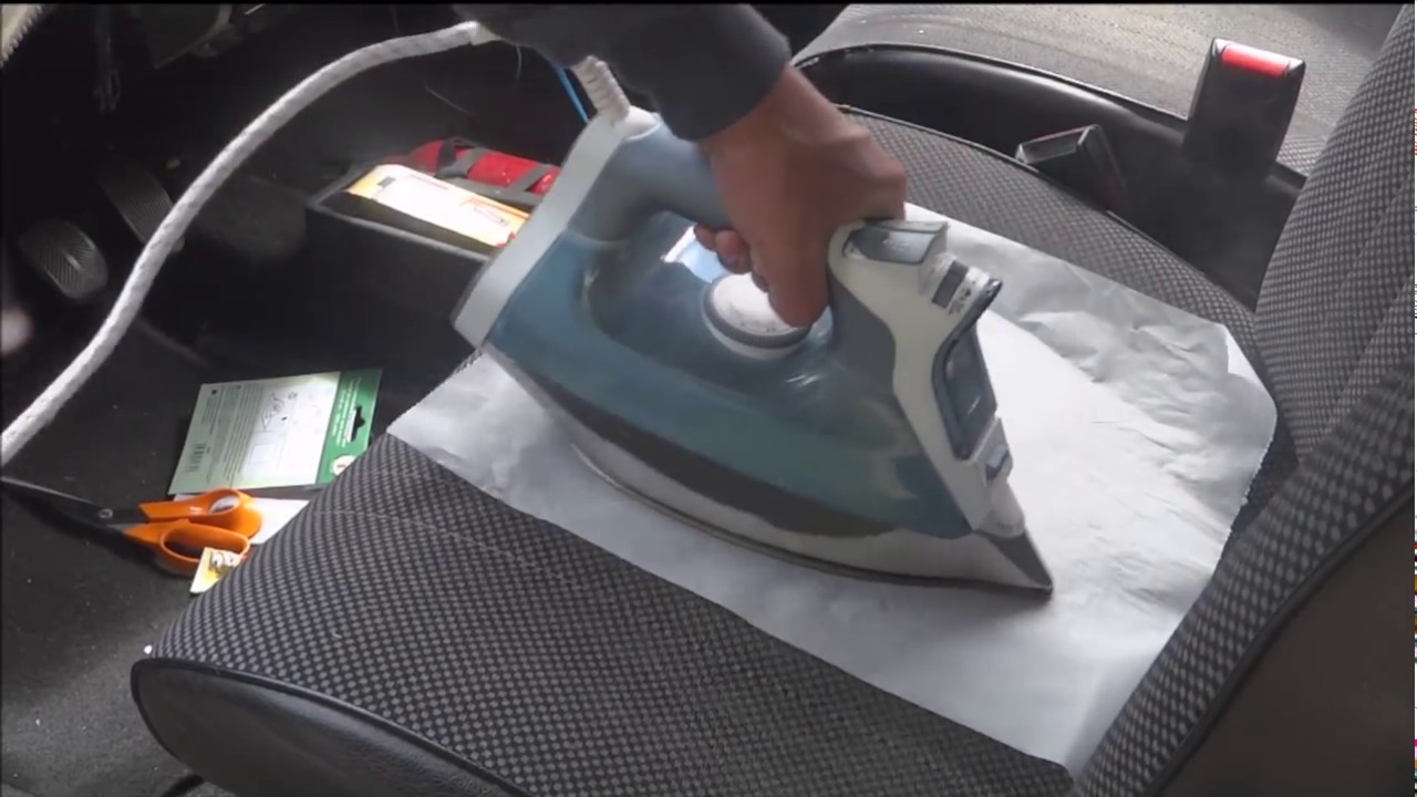 🛠 Réparation siège tissu ( Déchirure ) Auto Tissu thermocollant 🚗10€ 🔧 / rénovation intérieur