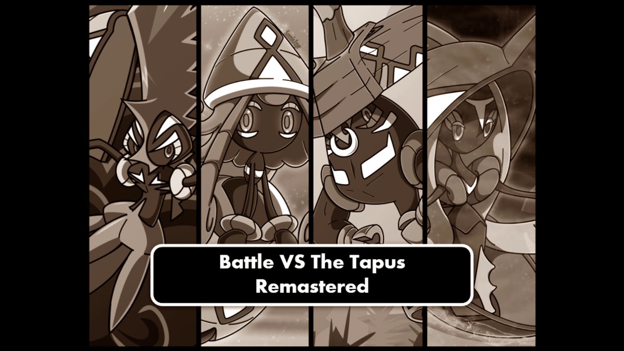 Battle! VS The Tapus (Sun & Moon) - Remastered