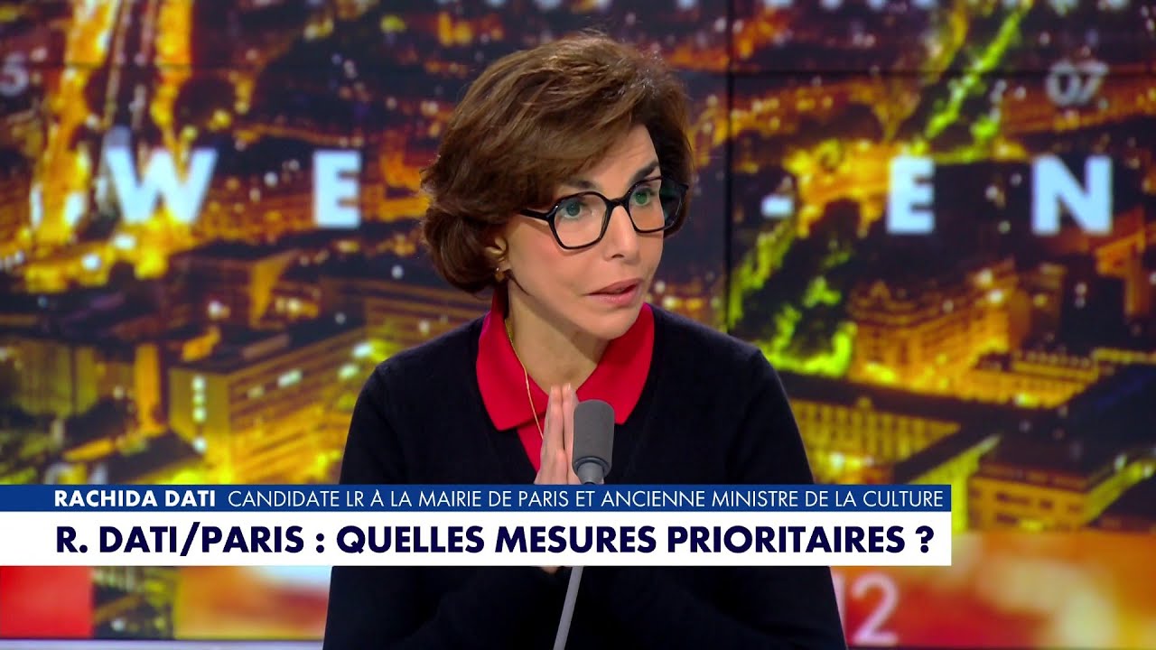 Rachida Dati : «A Paris, certains endroits ne sont pas accessibles aux femmes»