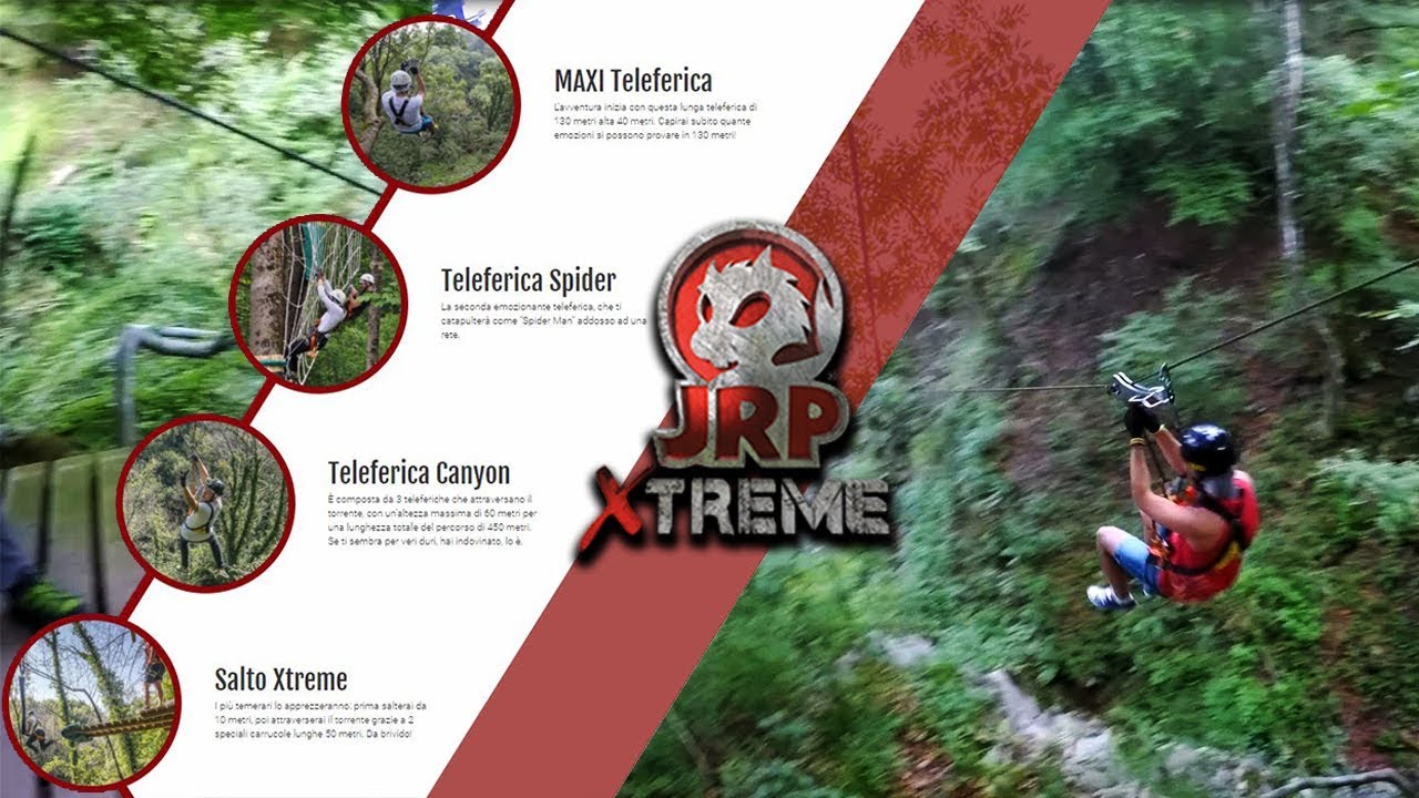 Jungle Raider Park Xtreme | Parco avventura estremo | Caglio (CO) | POV GoPro Hero 4 Silver |