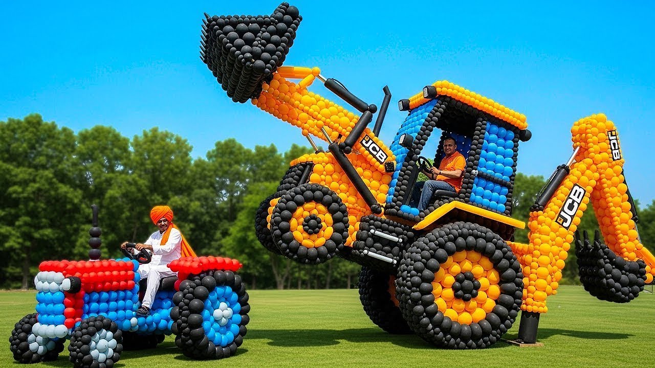 The mascot vibrato assistant JCB placed on the football field is popular, co-produced, and creative