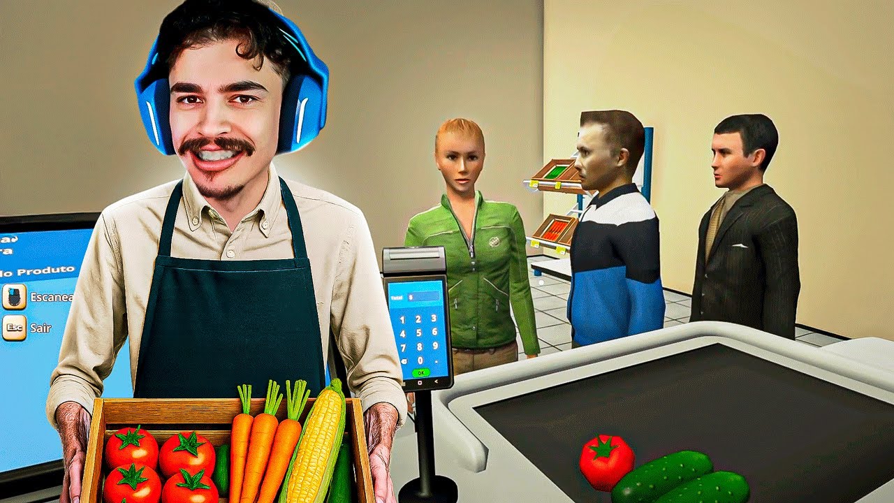 COMPREI UMA FAZENDA E ABRI MEU PRÓPRIO MERCADO! 🚜💸 - Farming & Supermarket Simulator