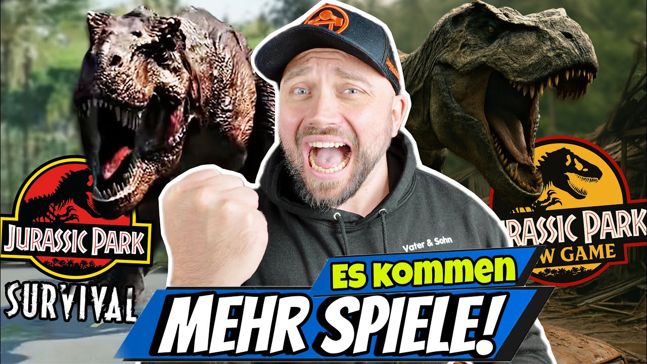 NICHT NUR Jurassic Park Survival! Universal bringt weitere Spiele raus! @Klayton Fioriti