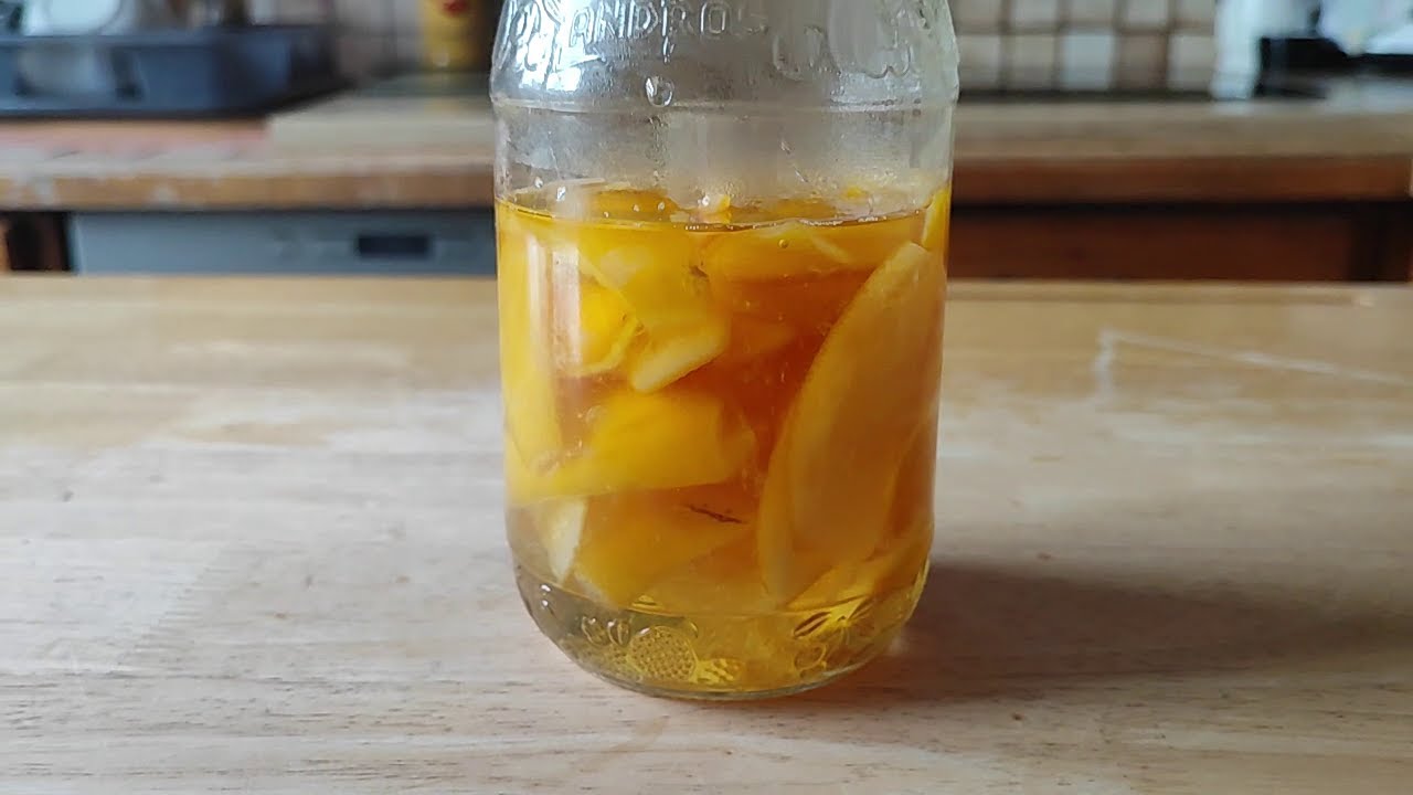 citron poché et confit