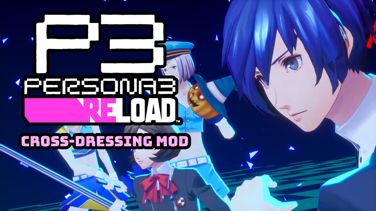 Persona 3 Reload - P3D cross dressing outfit set by oceanstuck