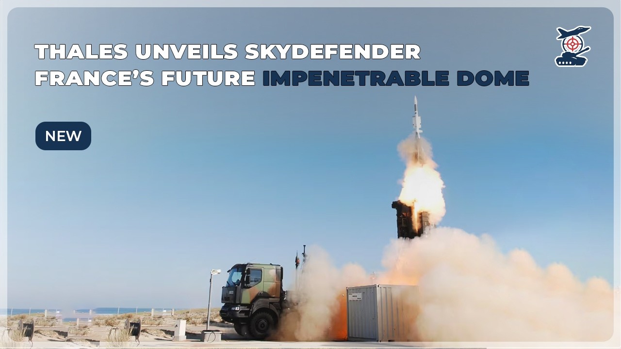 SkyDefender: новый французский &laquo;Железный купол&raquo;, представленный компанией Thales.