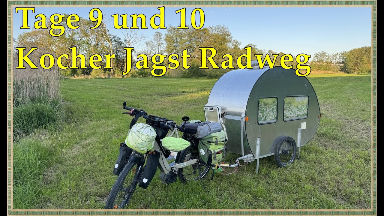 Teil 2 und unüberwindbare Steigungen. Begegnungen und Helfer. Kuckuck und Buntspecht.