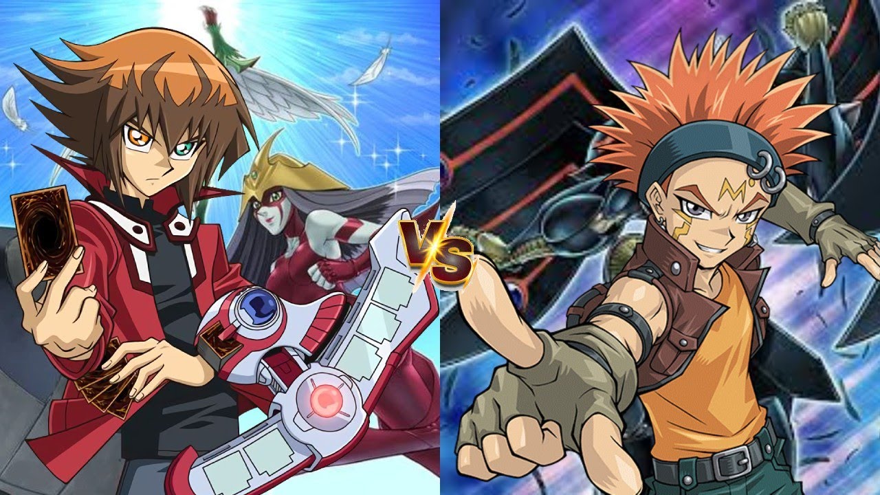 Jaden Yuki vs Crow Hogan 5ds ANIME DUEL