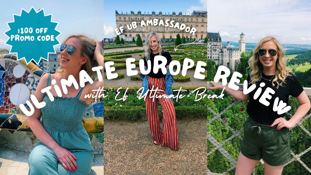 ULTIMATE EUROPE REVIEW - EF ULTIMATE BREAK + $100 OFF PROMO CODE!