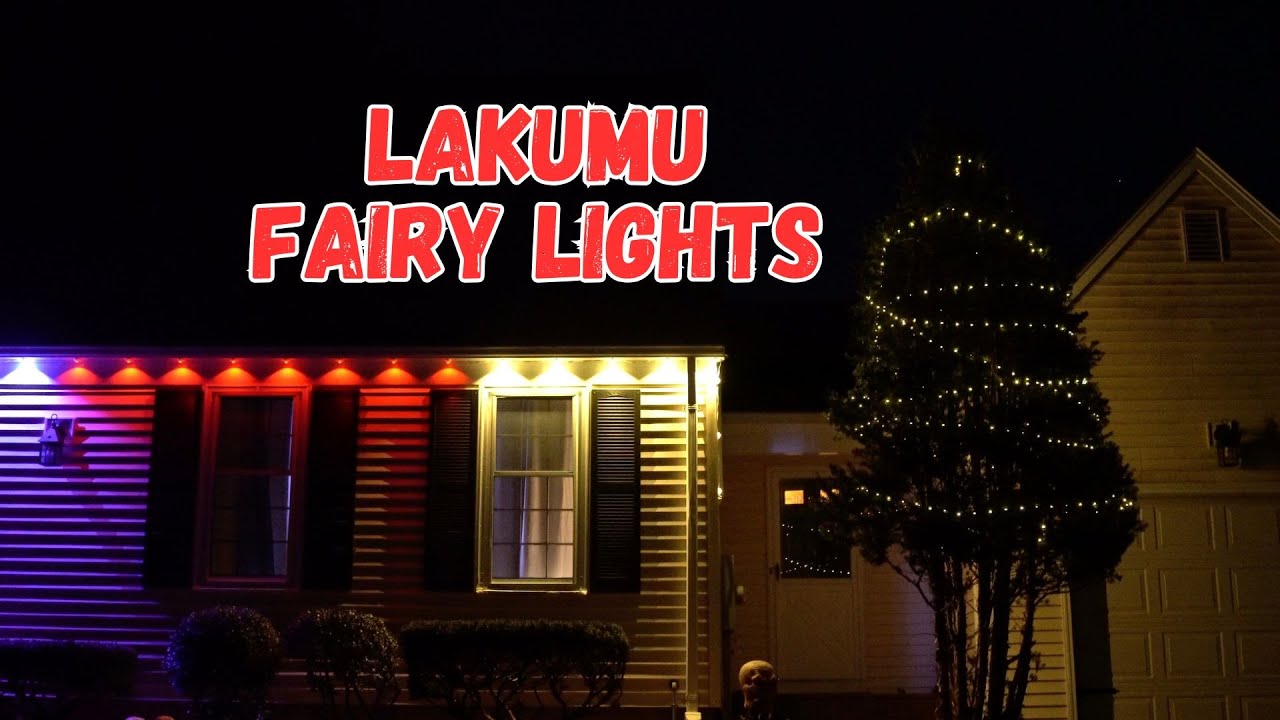 Lakumu Rechargeable Fairy Lights Review - Affordable Holiday Lights