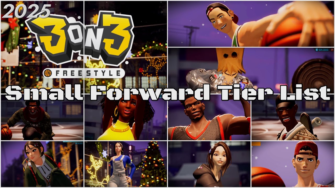 [3on3 Freestyle] 2025 SMALL FORWARDTIER LIST
