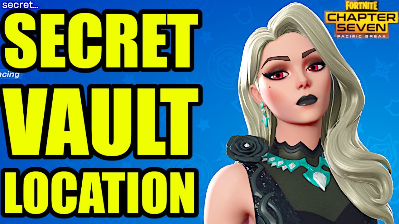 Fortnite SECRET VAULT Location in Chapter 7 Season 1 (Pacific Break)
