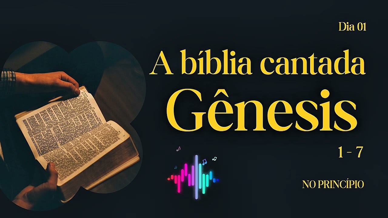 NO PRINCÍPIO - Resumo cantando de Gênesis 1 ao 7 