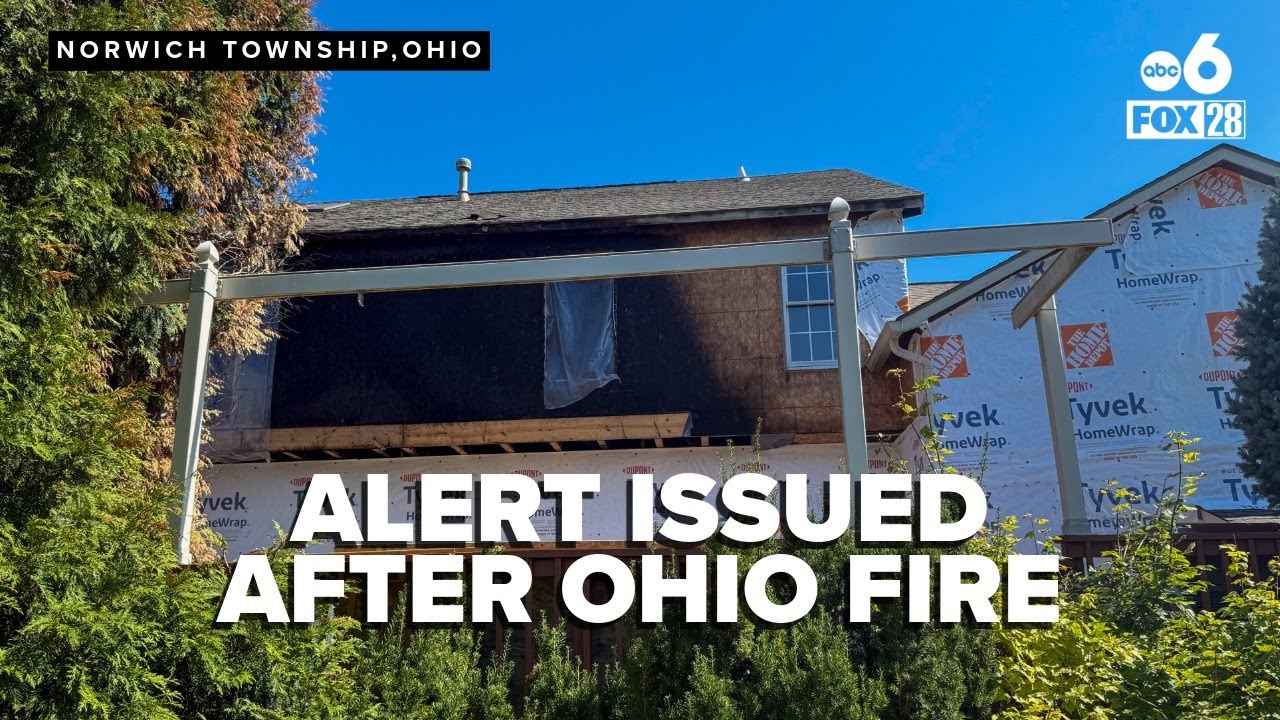 Ohio fire department warns homeowners after Norwich Township electrical fire