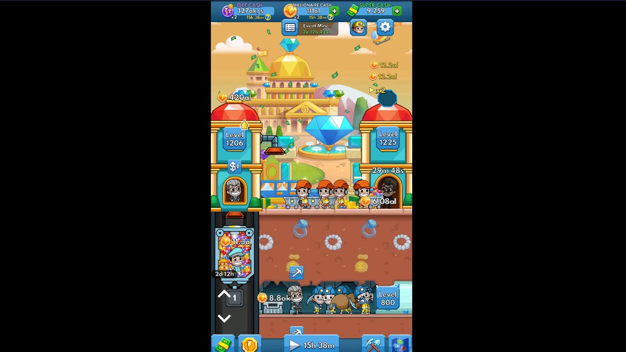 Idle Miner Tycoon Millionaire Mine part 11