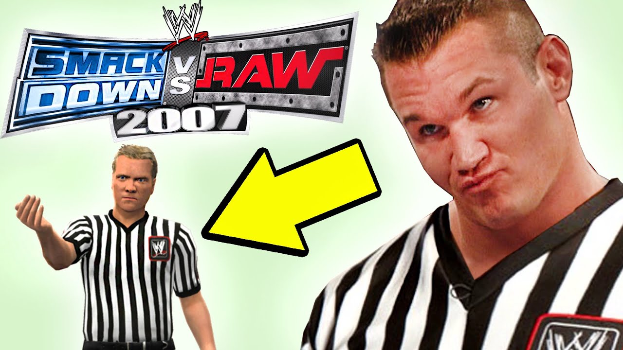 Playing As Referee In WWE SvR 2007