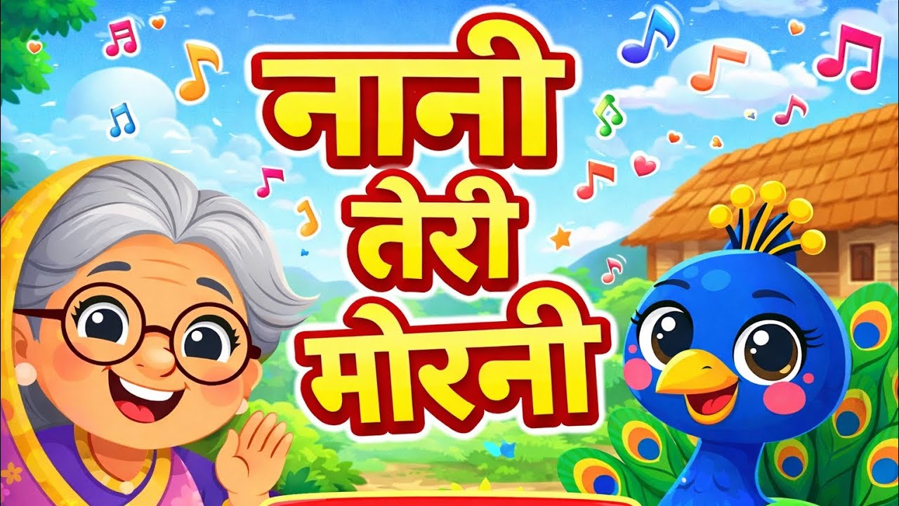 Nani Teri Morni Ko Mor Le Gye | नानी तेरी मोरनी को मोर ले गए | Rhymes for Kids 