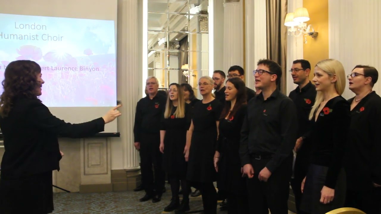 We Will Remember Them by London Humanist Choir 2022