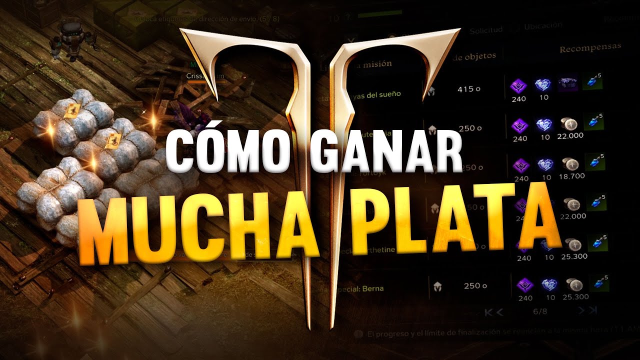 Cómo ganar MUCHA PLATA de manera MUY FÁCIL | LOST ARK