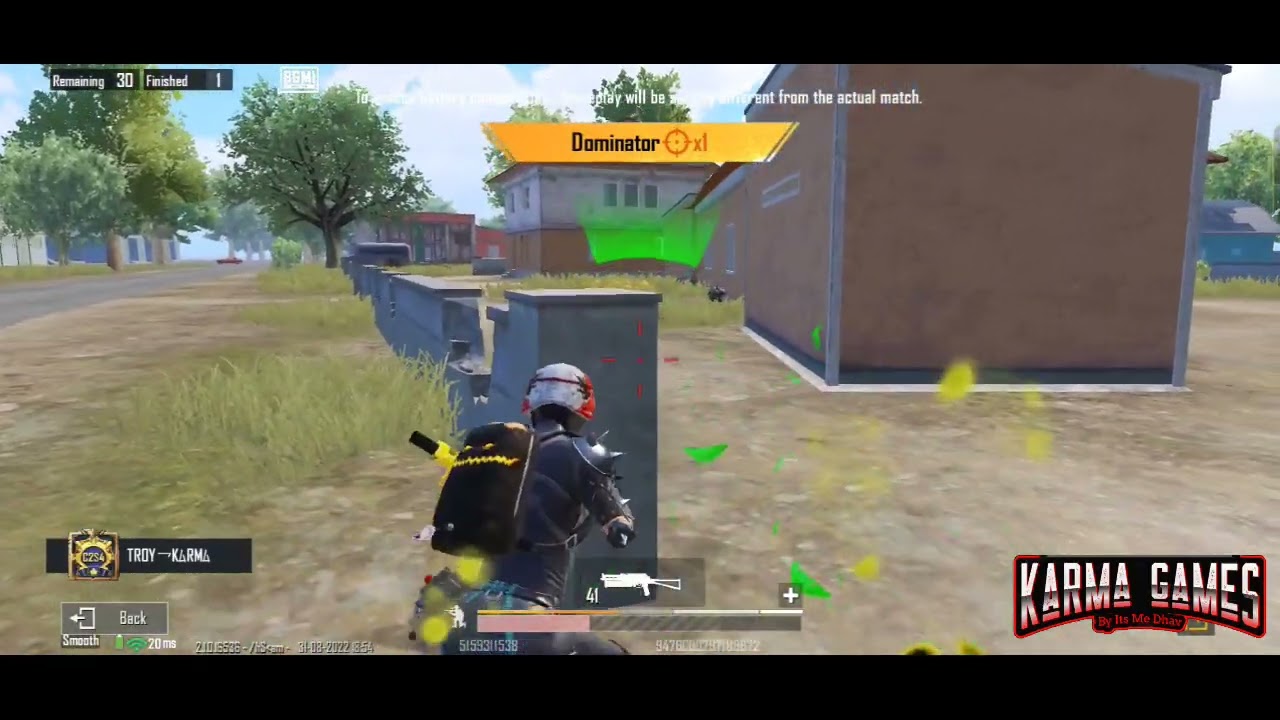 #bgmi #karmagames classic erangle squad gameplay dump #troyclan #its8karma 