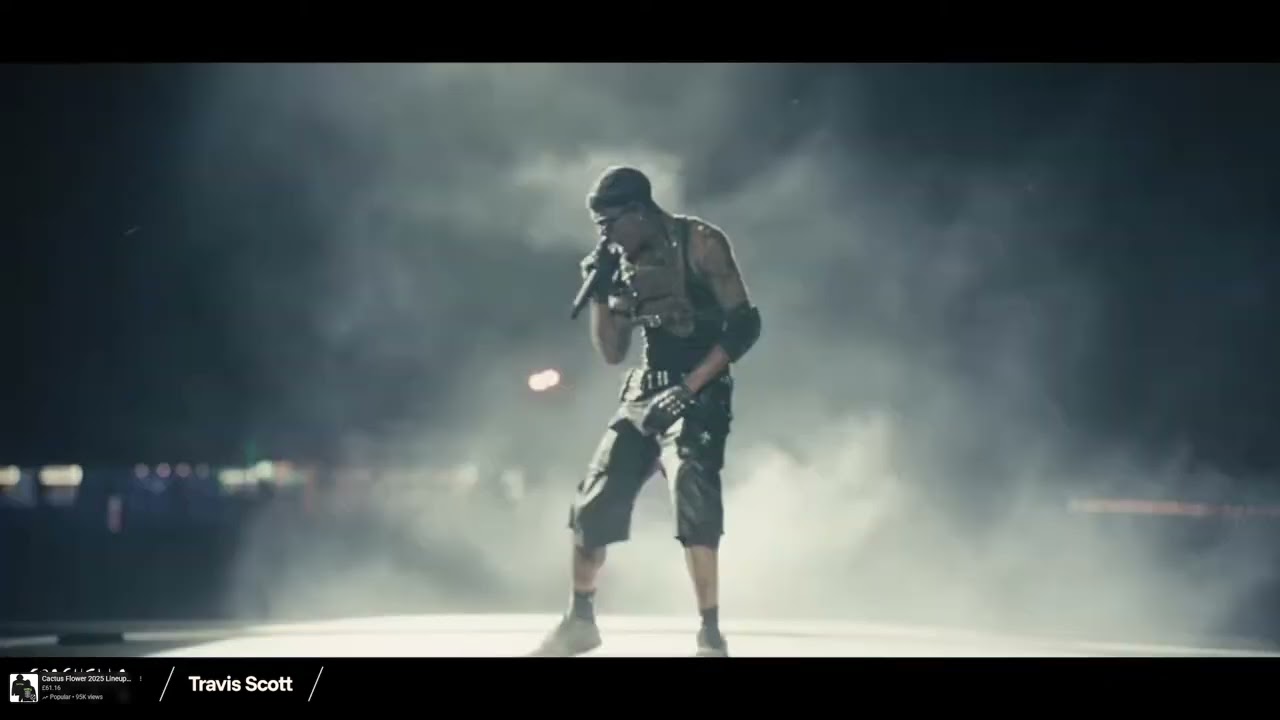Travis Scott MODERN JAM X NOKIA LIVE COACHELLA 2025