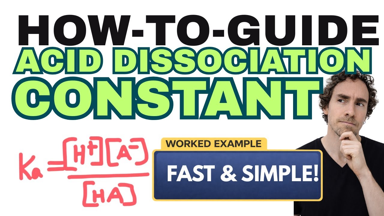 Acid&ndash;Base Dissociation Constant (Ka and Kb)