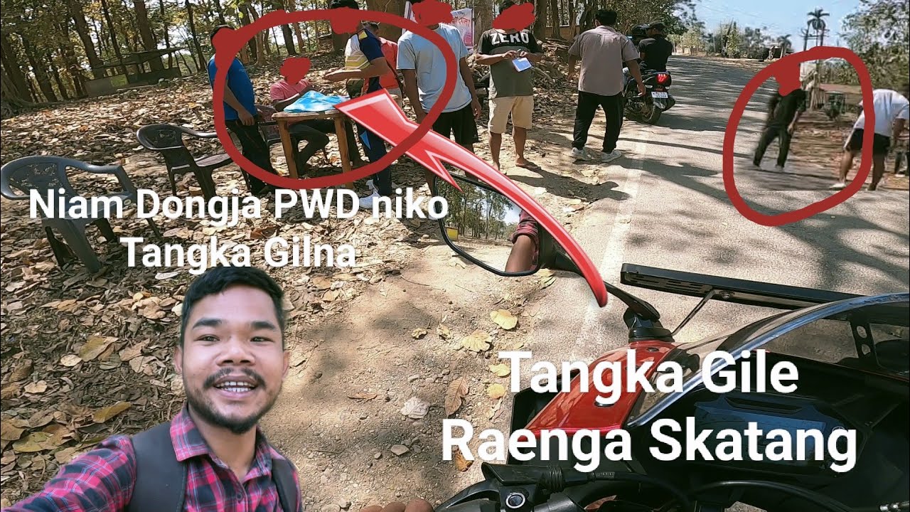 Tangka skatang Gila niam dongja PWD ramaniko, Bike number plate tekjok da.alde