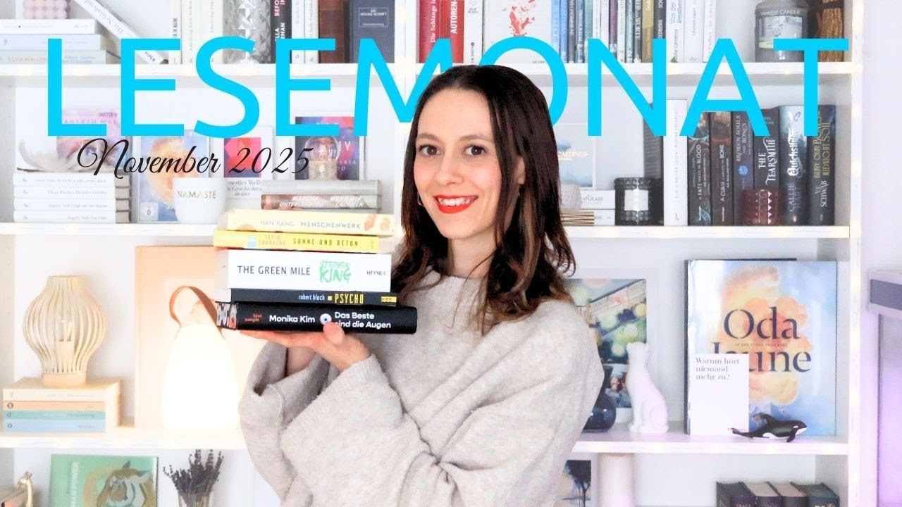 GRANDIOSE BÜCHER! - LESEMONAT NOVEMBER 2025 | HIGHLIGHTS | LITERATUR