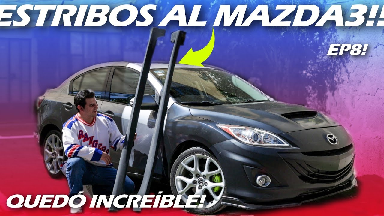 ¿COMO INSTALAR FALDONES LATERALES  EN MAZDA 3? (Side skirts)