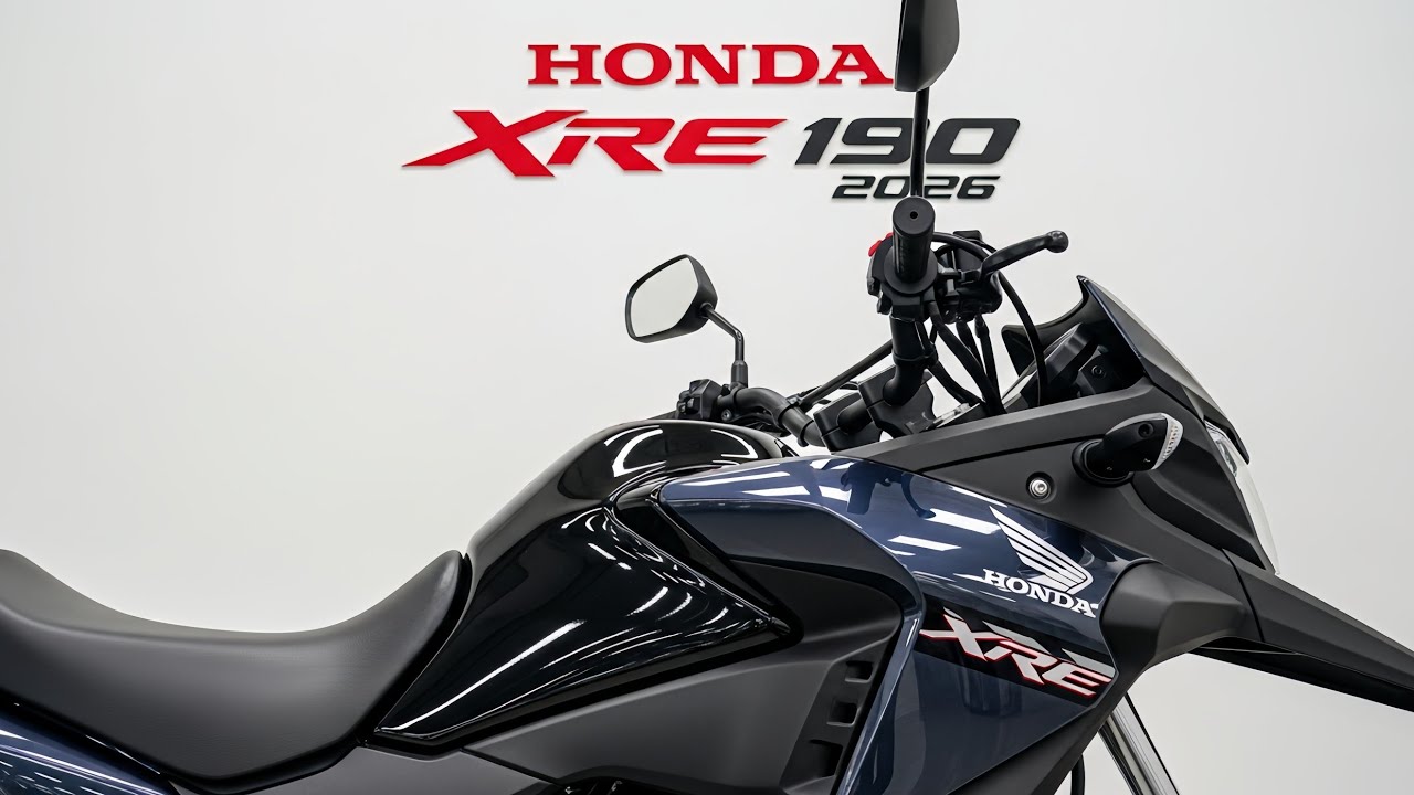 Honda XRE 190 2026 года | Новый король мотоциклов для путешествий уже здесь!