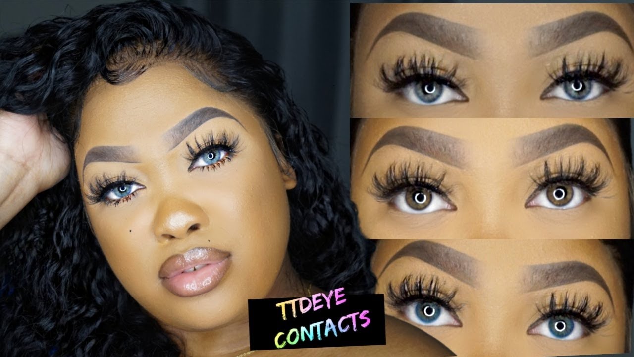 BEST COLOURED CONTACTS FOR SUPER DARK BROWN EYES | TTDEYE REVIEW