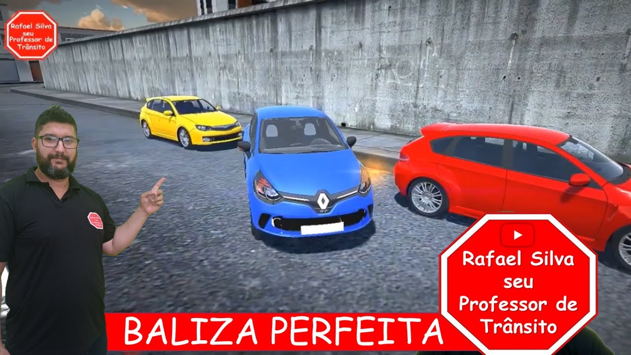 COMO ESTACIONAR ENTRE CARROS BALIZA PERFEITA #baliza #estacionarentredoiscarros #balizaperfeita