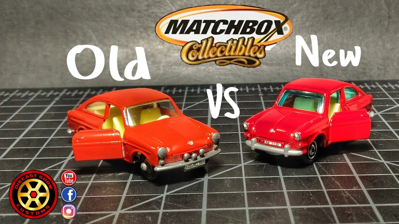 Matchbox Volkswagen 1600TL Old vs New